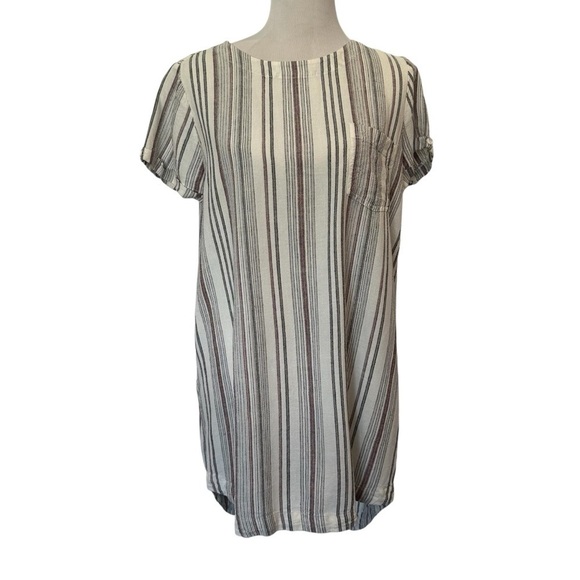 Cloth and stone linen blend medium shift dress - Picture 1 of 13